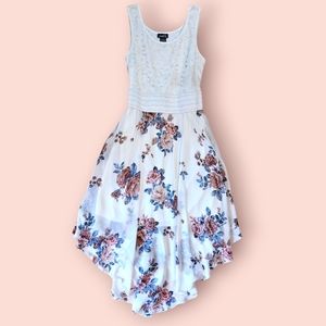 Rue21 Lace/Crochet Maxi Dress, Small